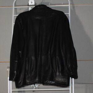 Vintage York Furrier  Leather Jacket